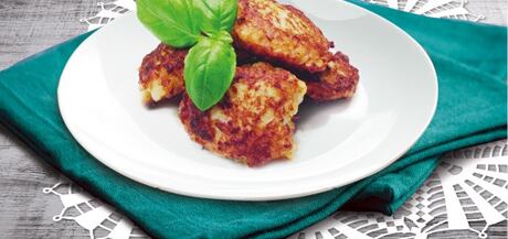 Proteinové kuřecí nugety s květákem