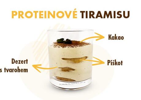 Proteinové tiramisu