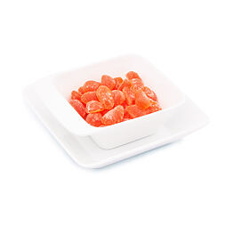 Tento produkt je vhodný do diety od 1. fáze Proteinové gumové bonbóny s pomerančovou příchutí