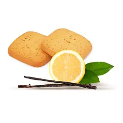 Tento produkt je vhodný do diety od 1. fáze Proteinové sušenky s příchutí vanilky a citrónu