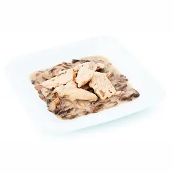Tento produkt je vhodný do diety od 1. fáze Kuřecí maso na houbách